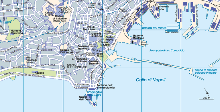 Karte Neapel