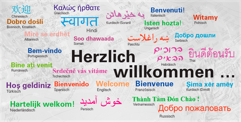 Betriebsanleitungen in vielen Sprachen.
